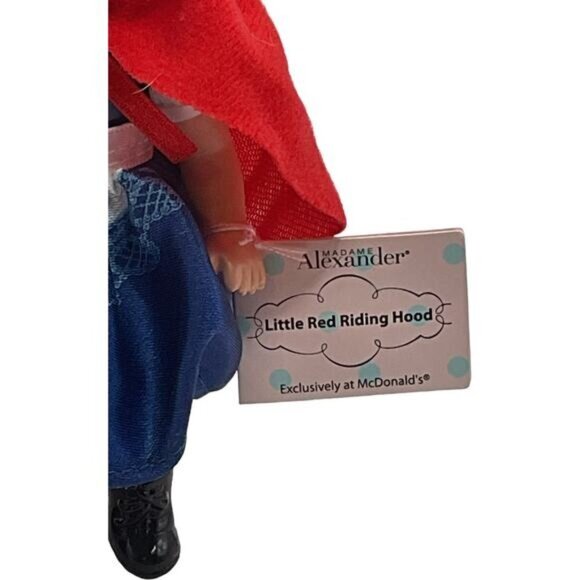 Madame Alexander Little Red Riding Hood Doll McDonalds Exclusive 2010 5" - Picture 2 of 5